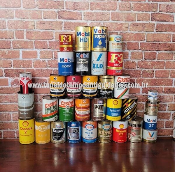 Latas de Óleo Antigas - Image 2