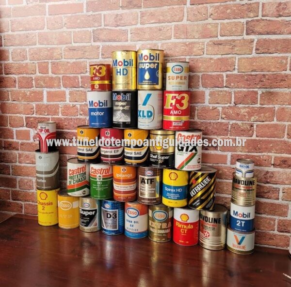 Latas de Óleo Antigas - Image 3