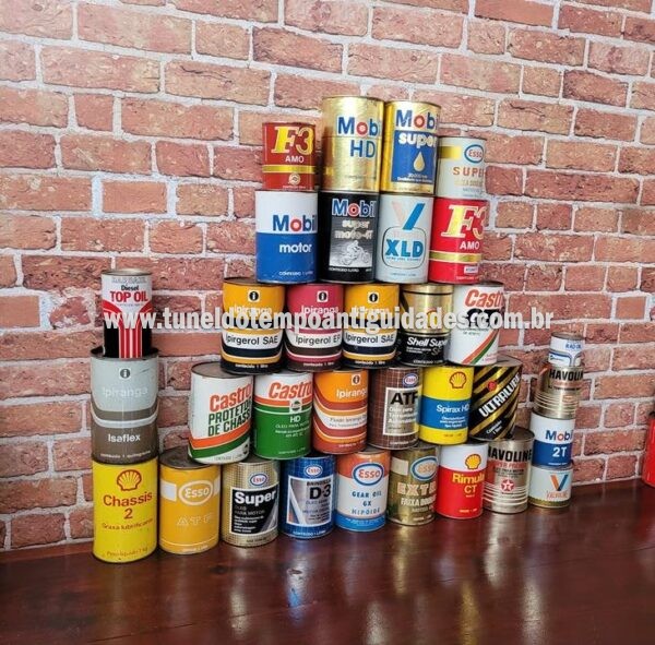 Latas de Óleo Antigas - Image 4