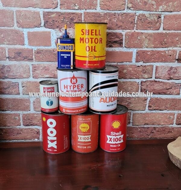 Latas de Óleo Antigas - Image 2