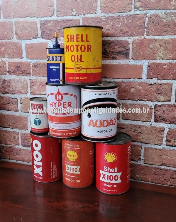 Latas de Óleo Antigas - Image 4