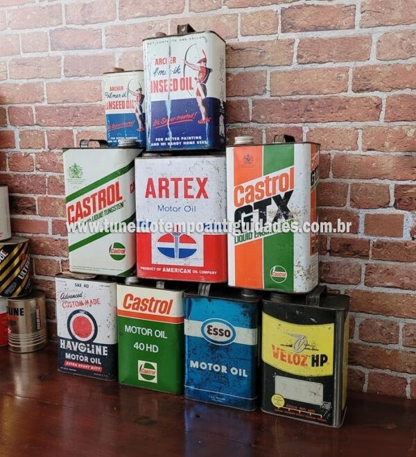 Latas de Óleo Antigas - Image 3