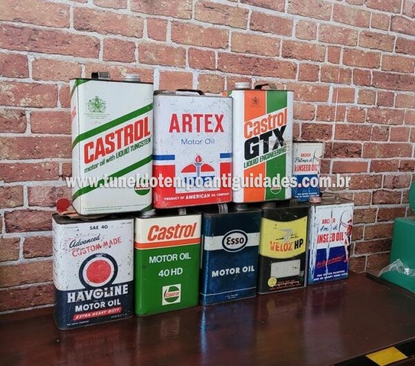 Latas de Óleo Antigas - Image 4
