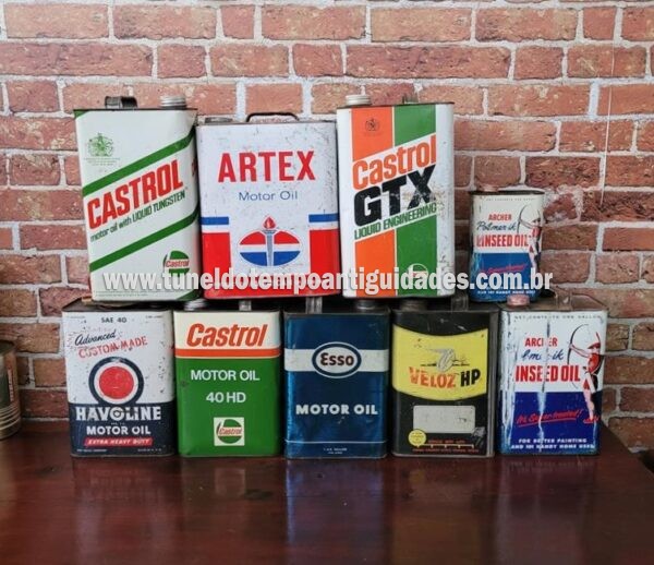 Latas de Óleo Antigas - Image 5