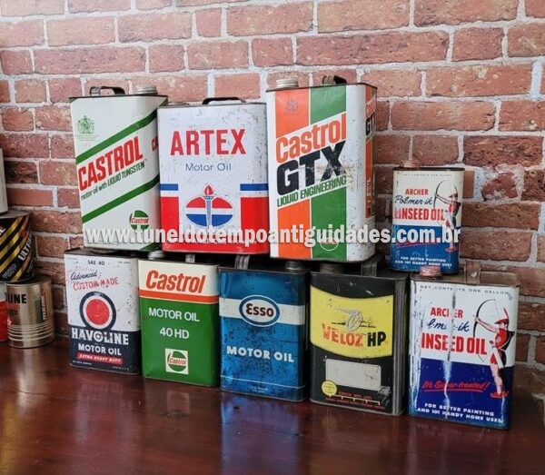 Latas de Óleo Antigas - Image 6
