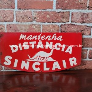 Placa Antiga Sinclair
